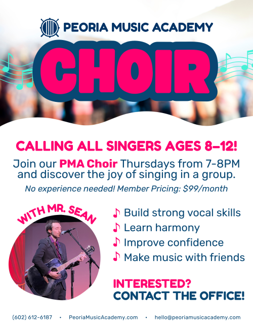 2025 PMA Choir Flyer 2 2025 PMA Choir Flyer 2